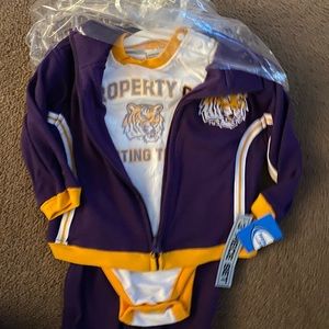 LSU boys track suit